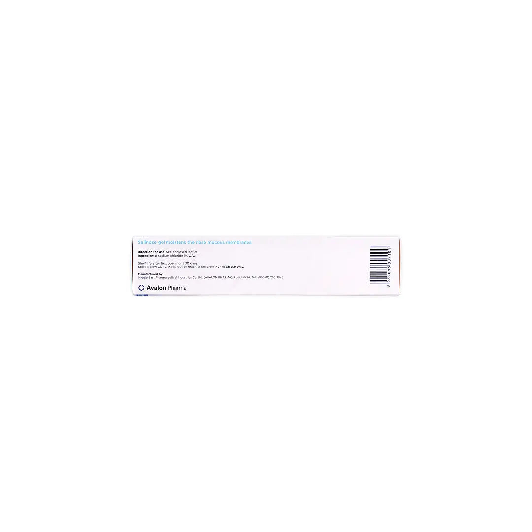 AVALON SALINOSE NASAL GEL 30G