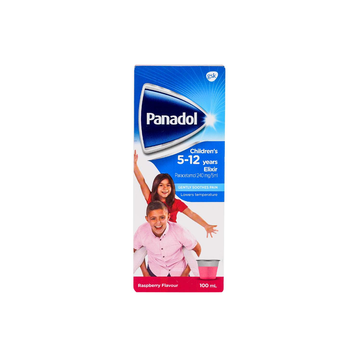 PANADOL ELIXER KIDS 5-12 YEARS SYRUP 100ML