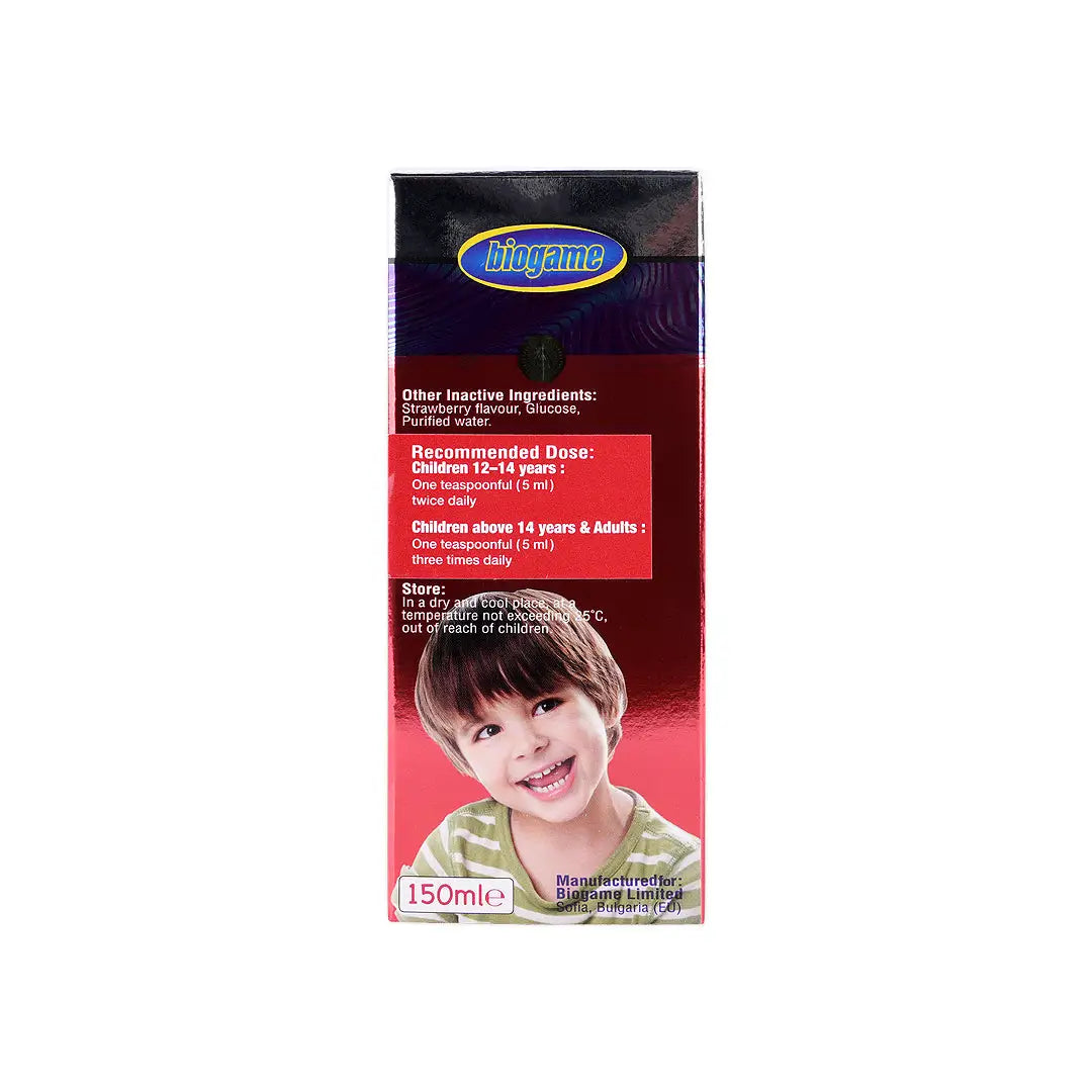 18483-Aprovit Strawberry Flavor Syrup 150ml +6
