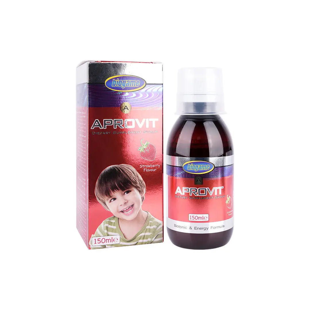 18483-Aprovit Strawberry Flavor Syrup 150ml