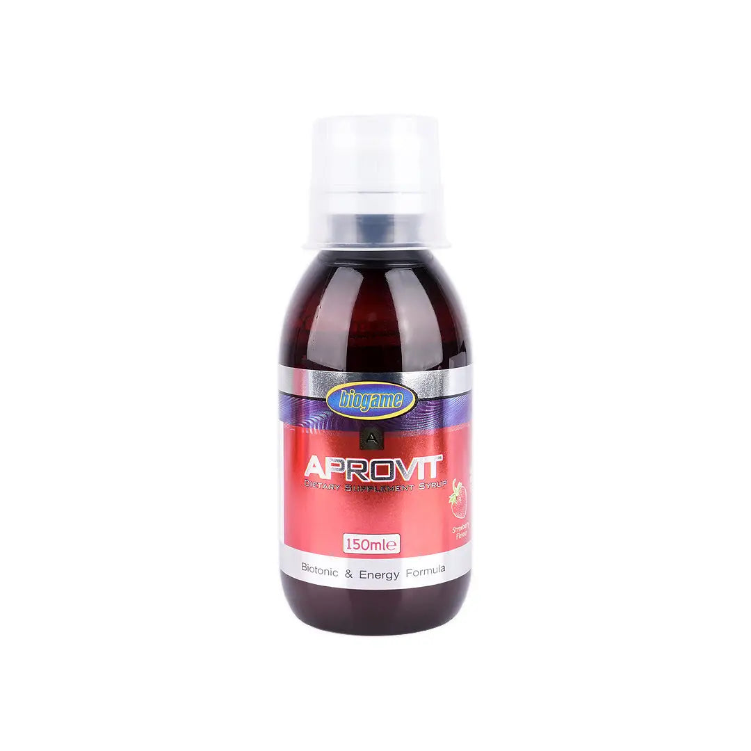 18483-Aprovit Strawberry Flavor Syrup 150ml +2