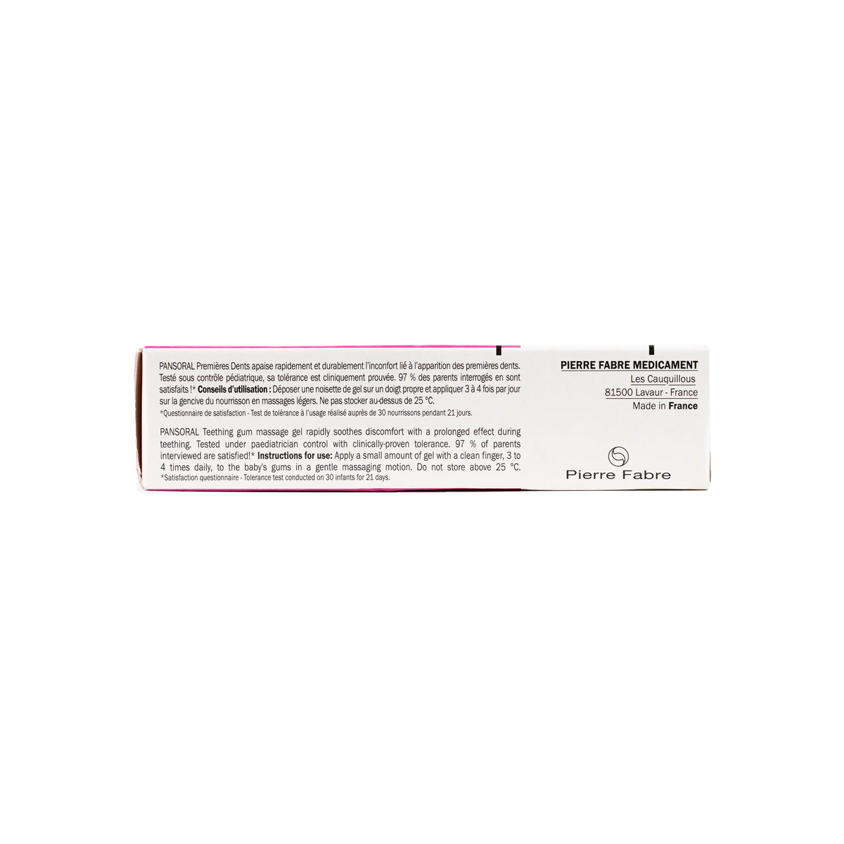 18487-Pansoral Teething Gel 15ml +1