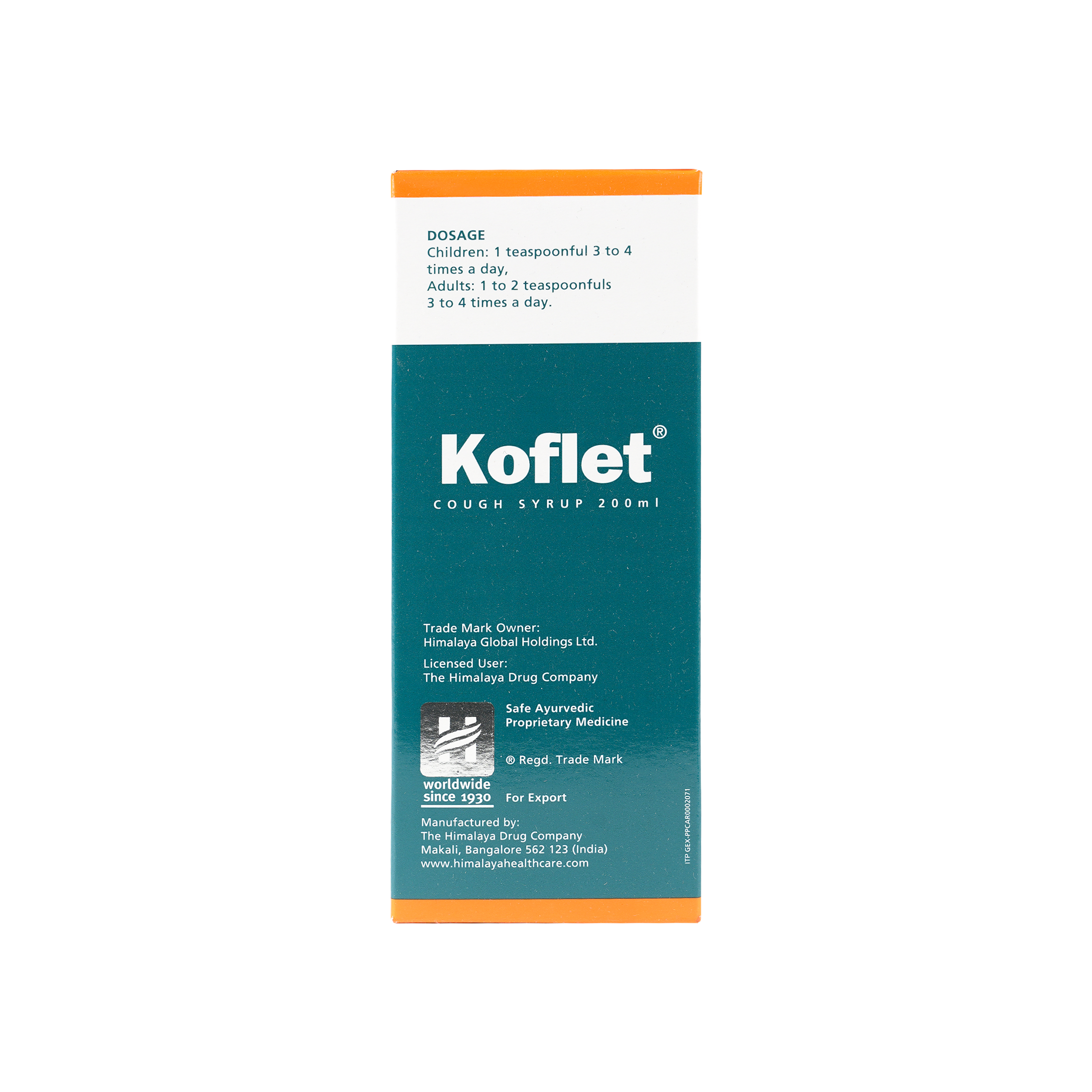 HIMALAYA KOFLET SYP 200ML