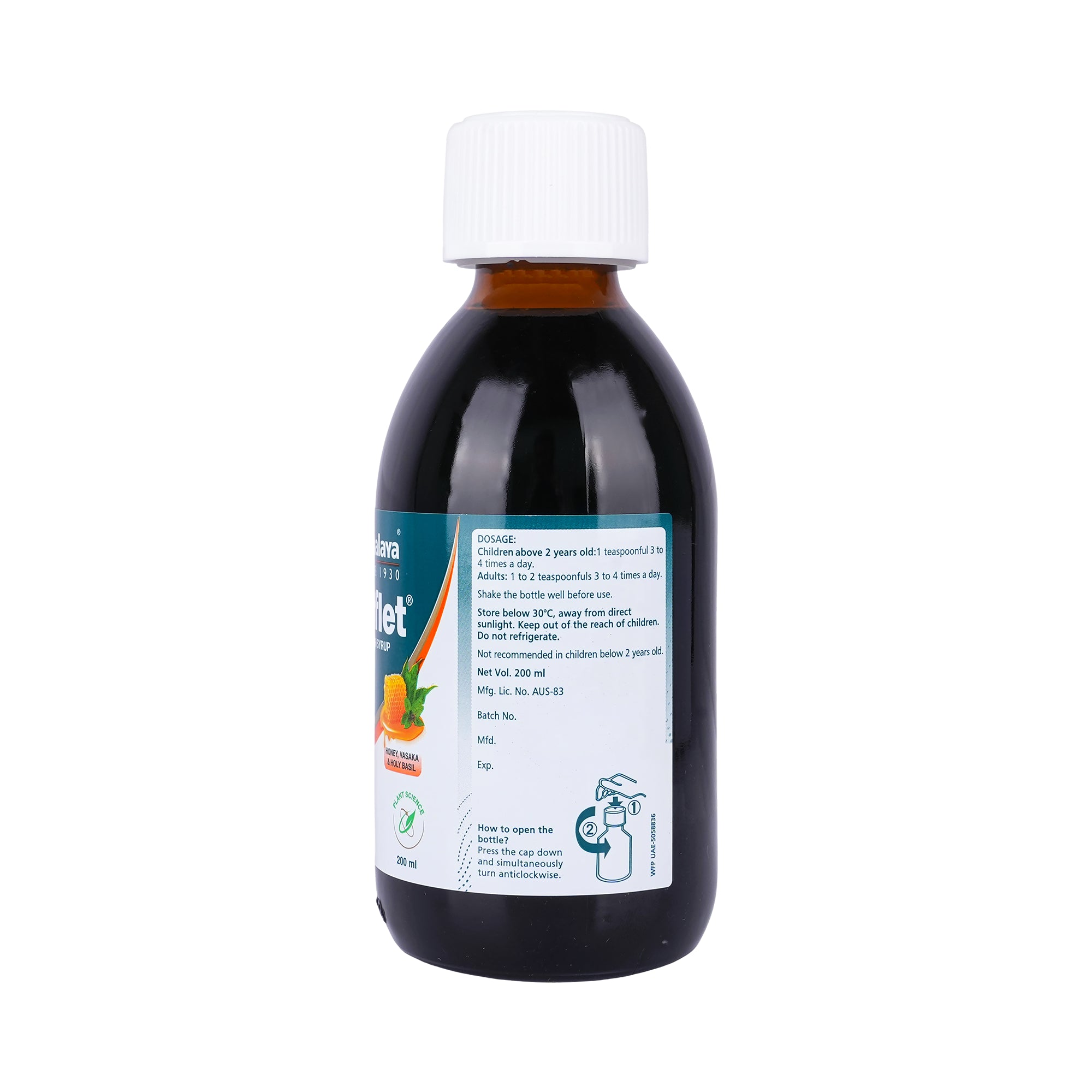 18510-Himalaya Koflet Syp 200Ml +8