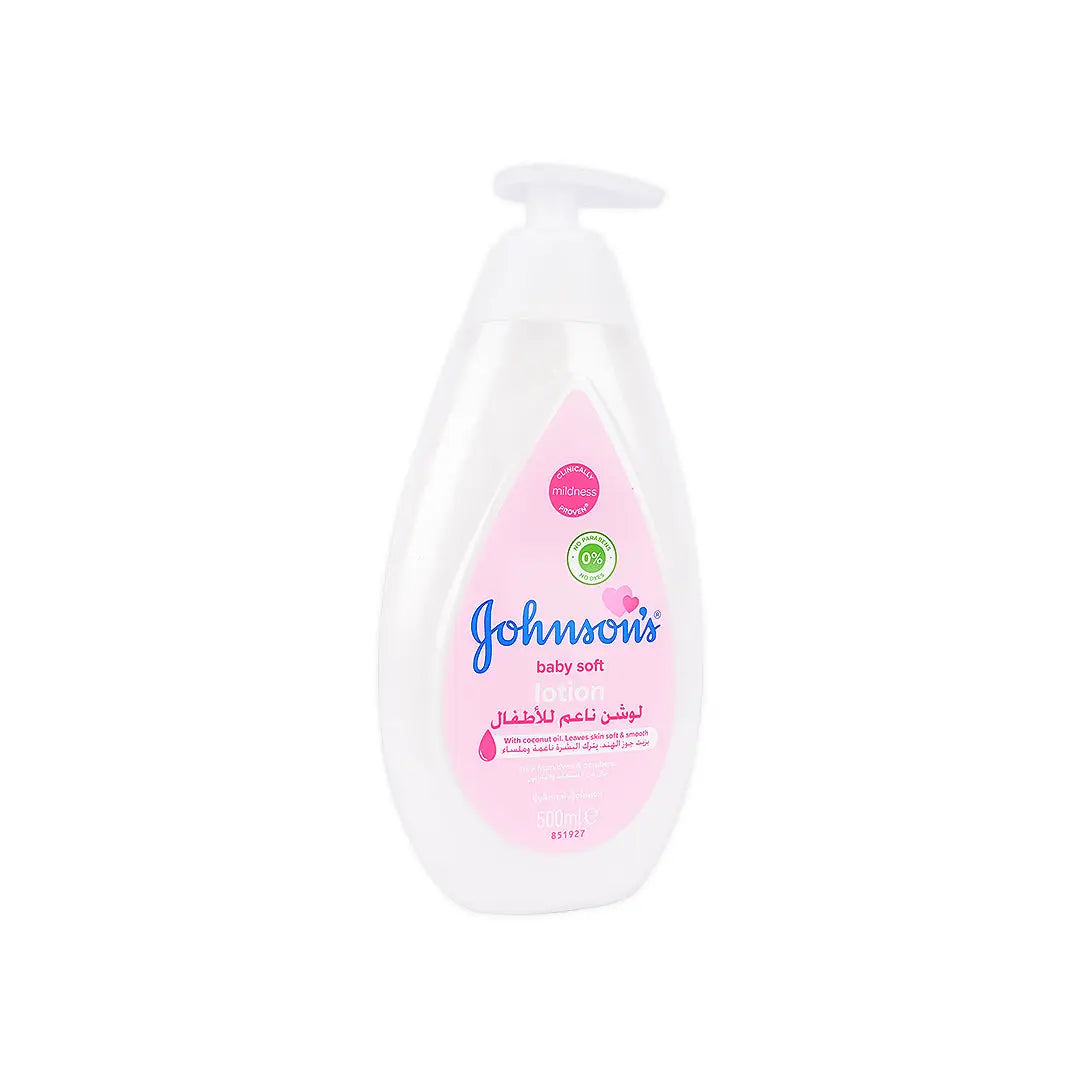 18535-Johnson's Baby Soft Lotion 500ml +2