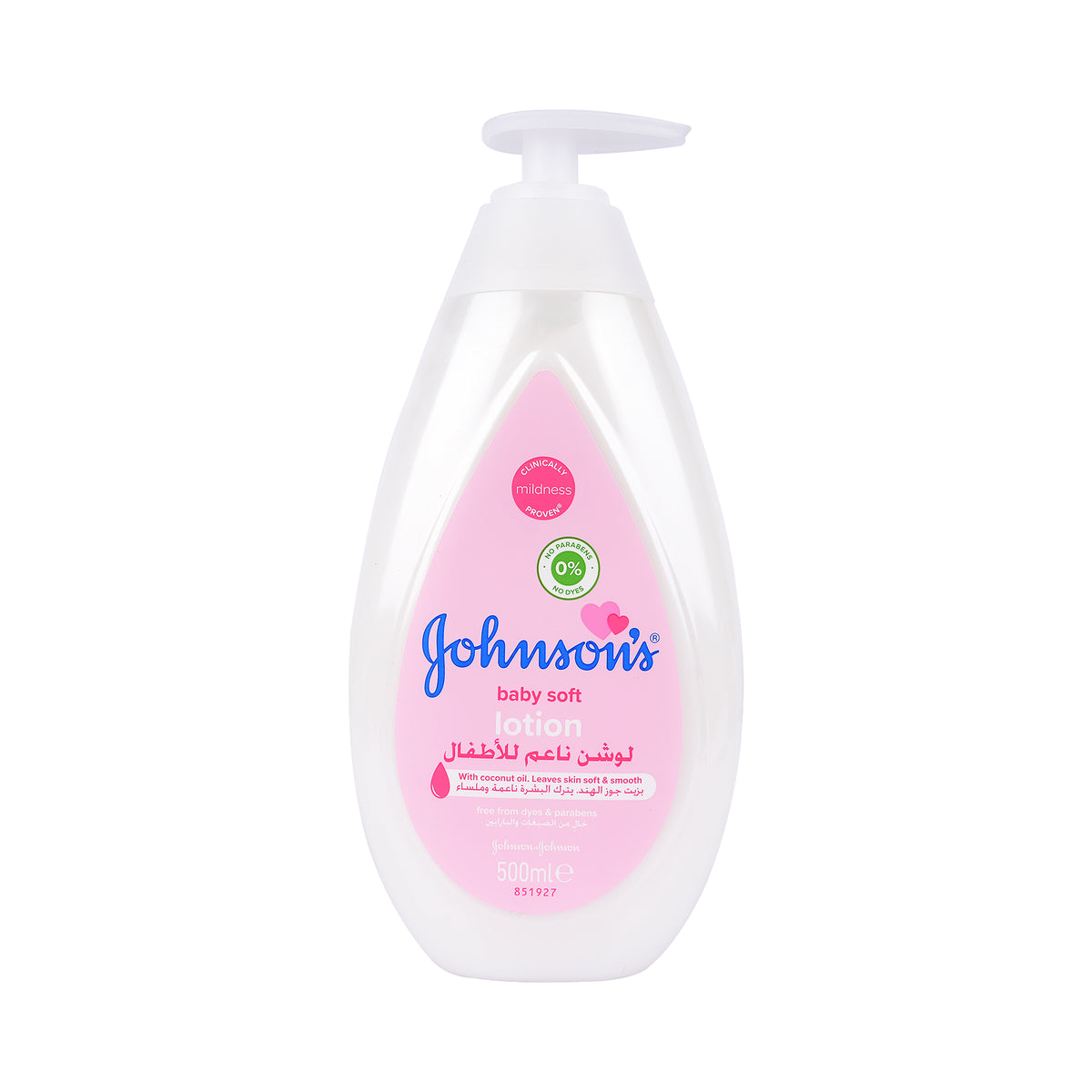 18535-Johnson's Baby Soft Lotion 500ml 