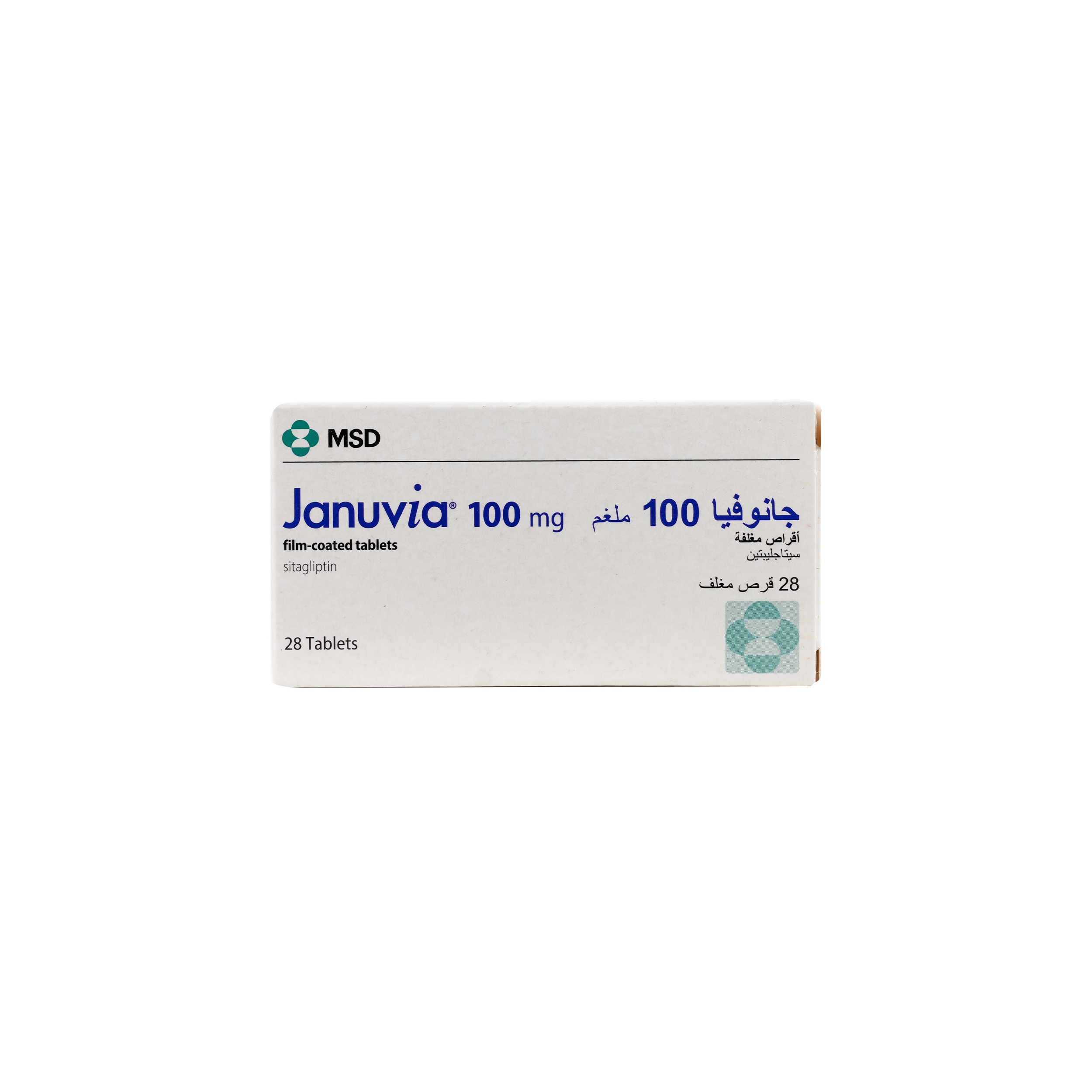 JANUVIA 100 MG 28 TAB