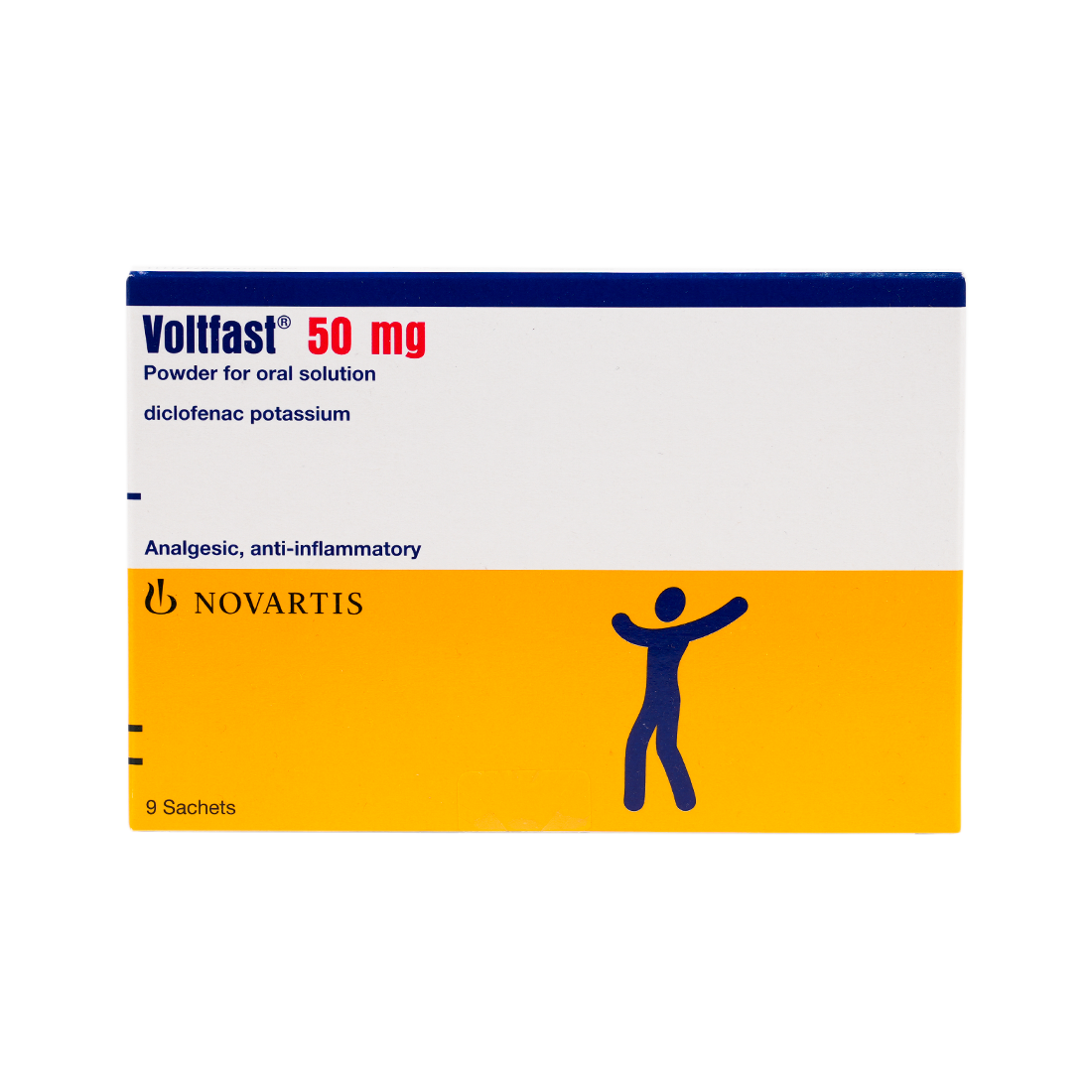 VOLTFAST 50 MG 9 SACHETS