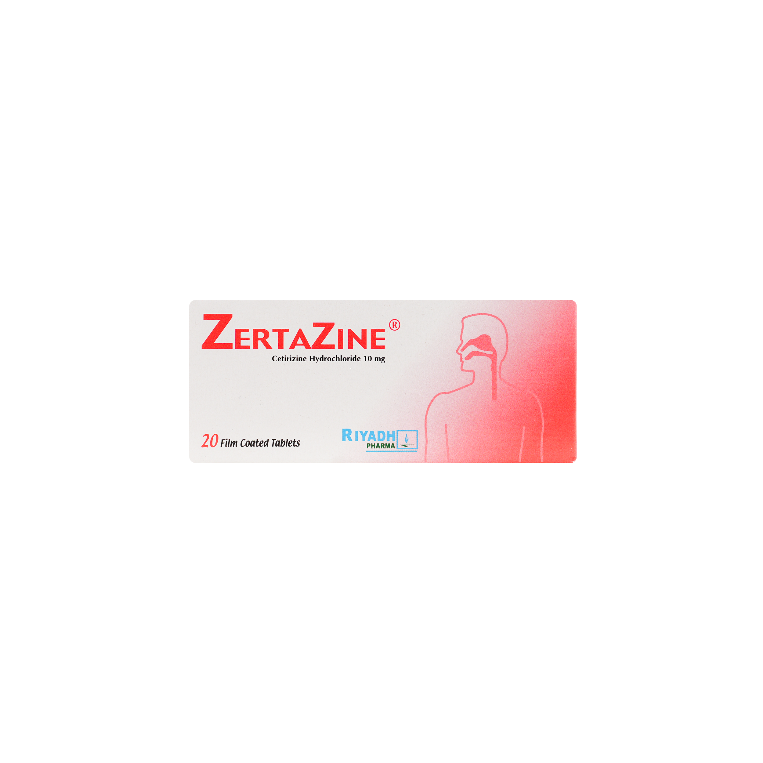 ZERTAZINE 10MG 20TAB