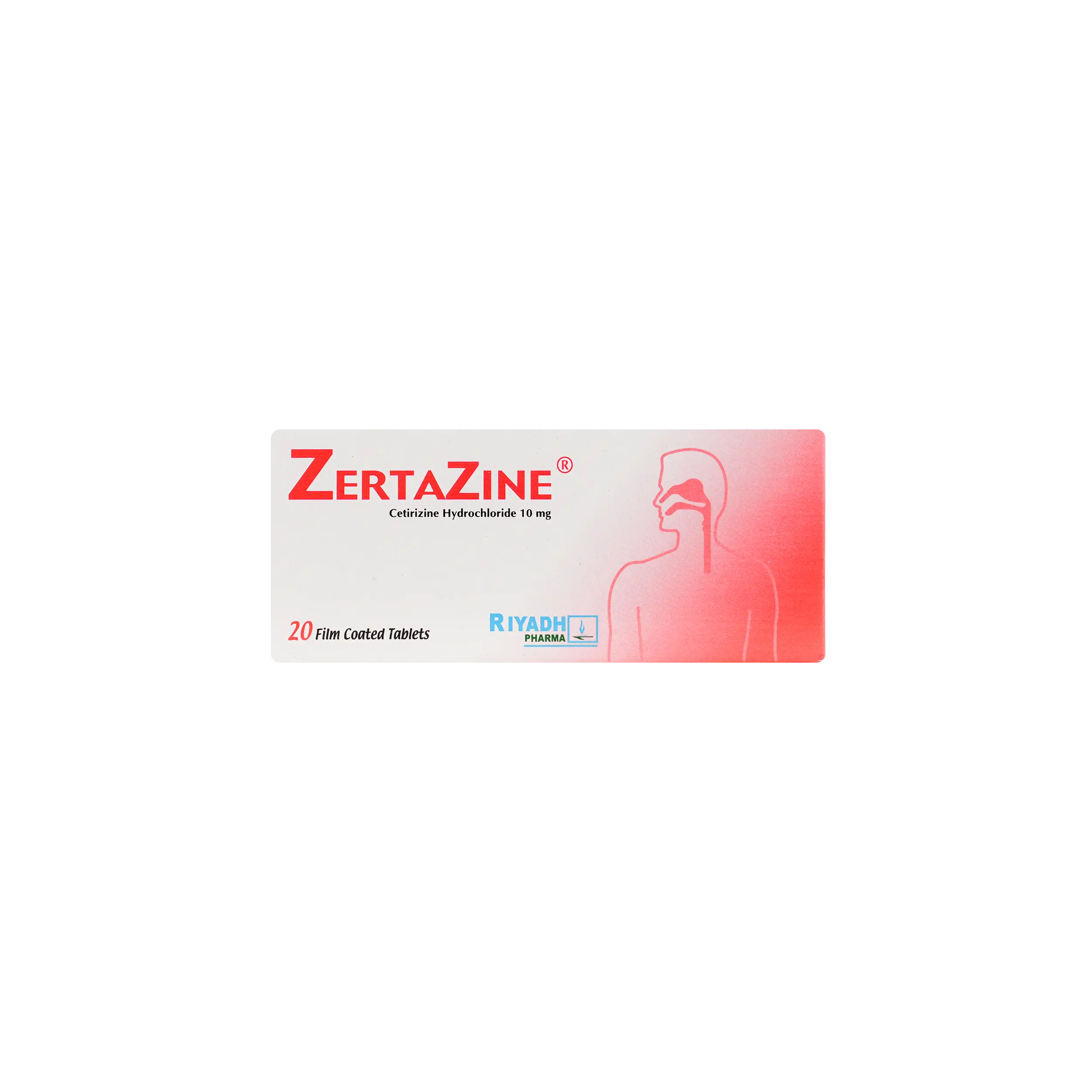Zertazine 10Mg 20Tab