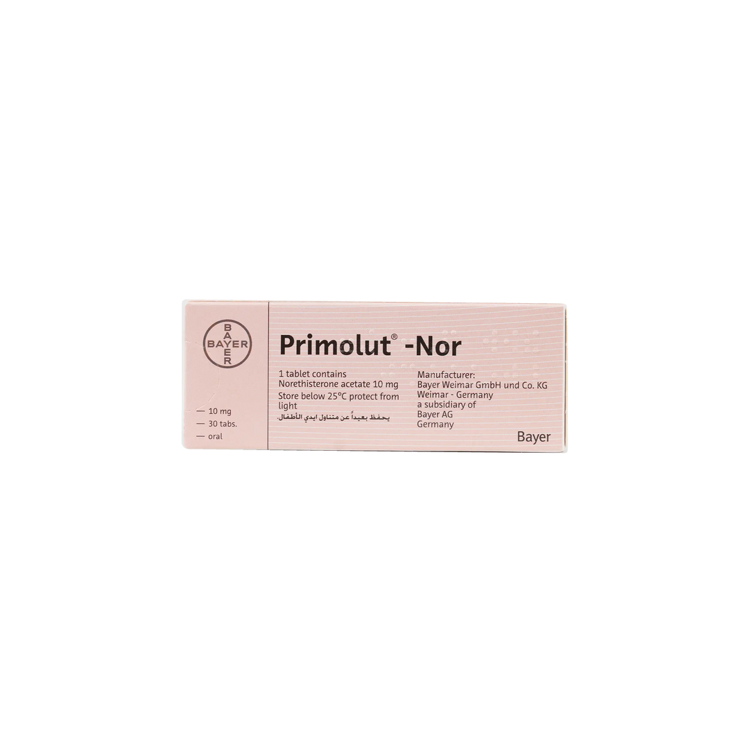 18567-Primolut Nor 10 Mg 30 Tab +3