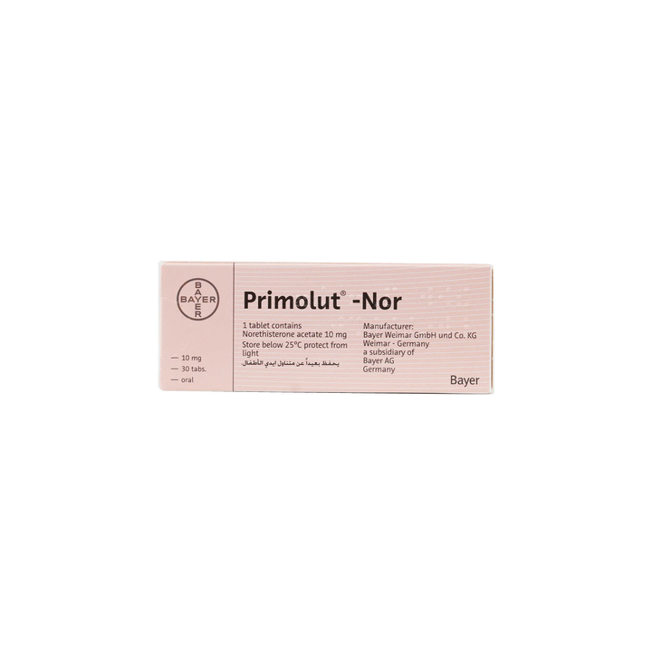 18567-Primolut Nor 10 Mg 30 Tab +3
