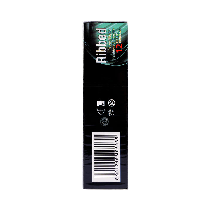 18621-Kamasutra Ribbed Condoms 12pcs +2