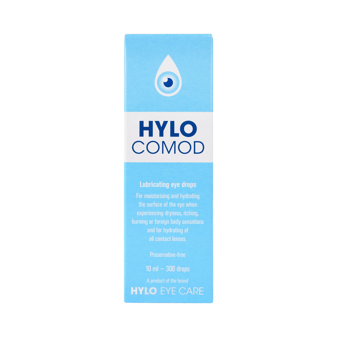18728-Hylo-Comod Eye Drops 10Ml +1