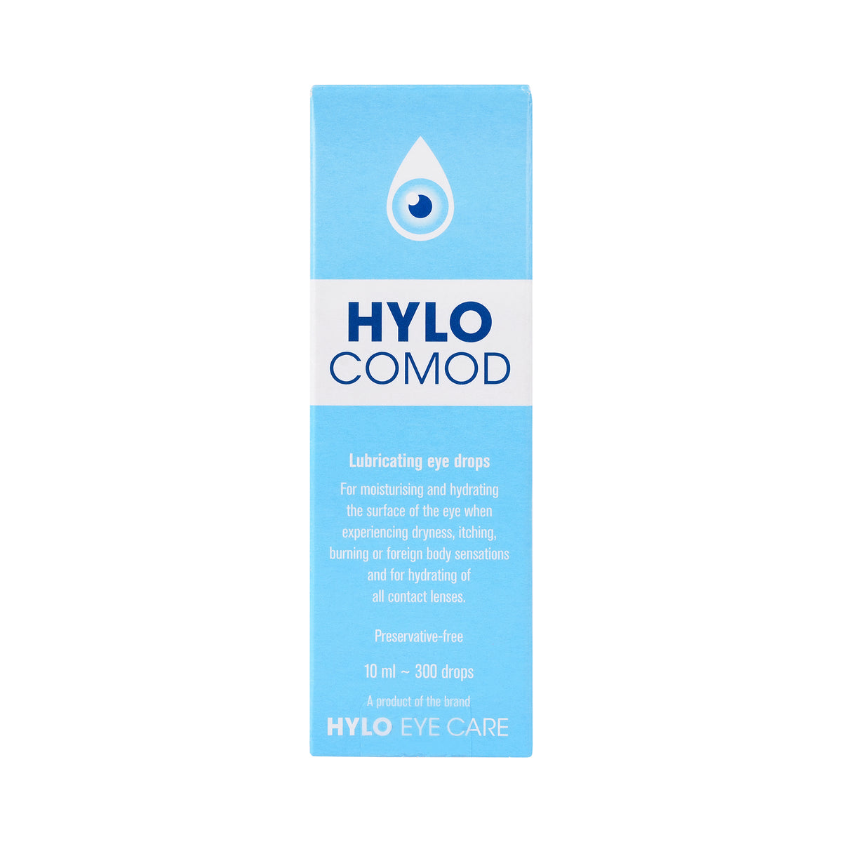 18728-Hylo-Comod Eye Drops 10Ml +1
