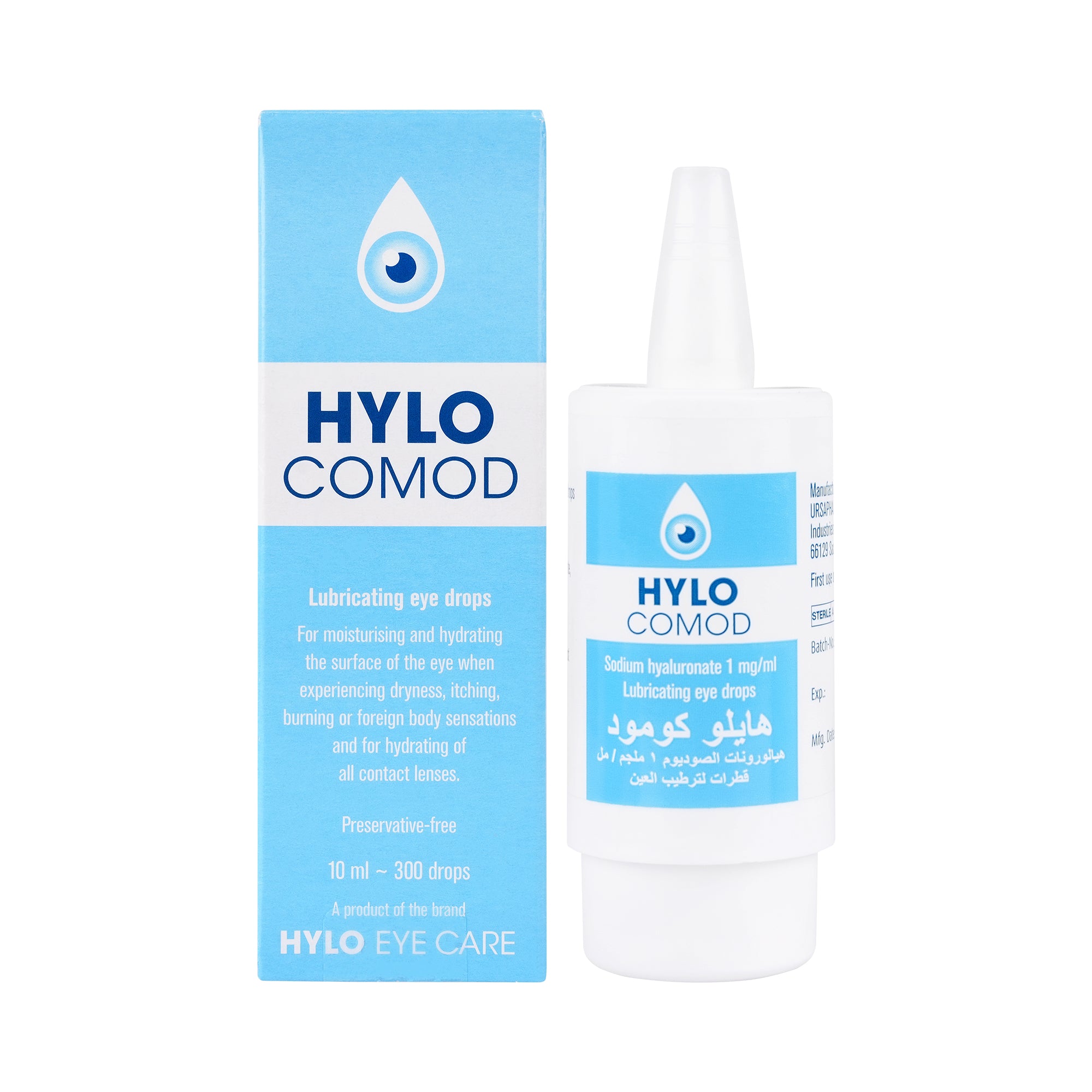 18728-Hylo-Comod Eye Drops 10Ml