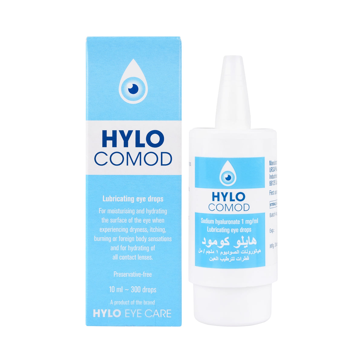 18728-Hylo-Comod Eye Drops 10Ml