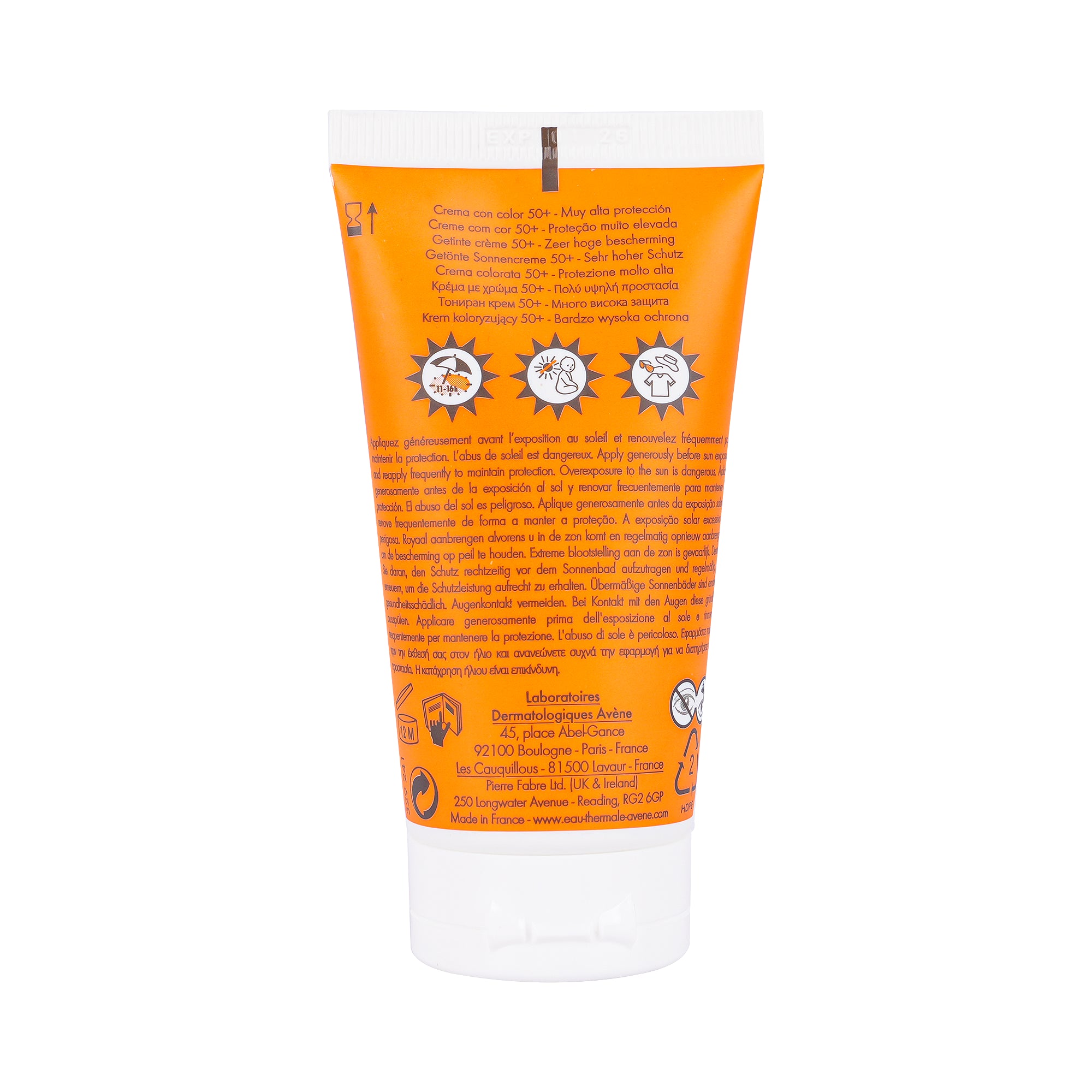 18767-Avene Very High Protection SPF50+Tinted Cream 50ml +7