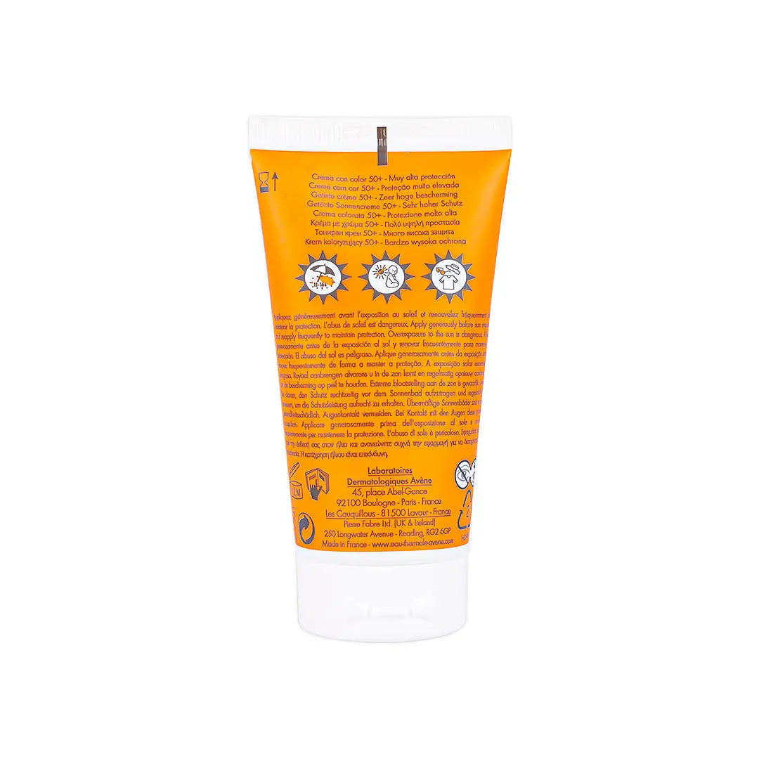 Avene Very High Protection Spf50+Tinted Cream 50ml