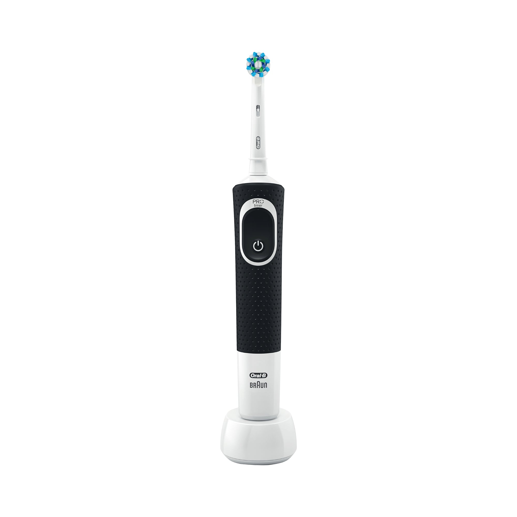 18826-Oral-B Vitality 100 Cross Action Rechargeable Toothbrush-Bla +1
