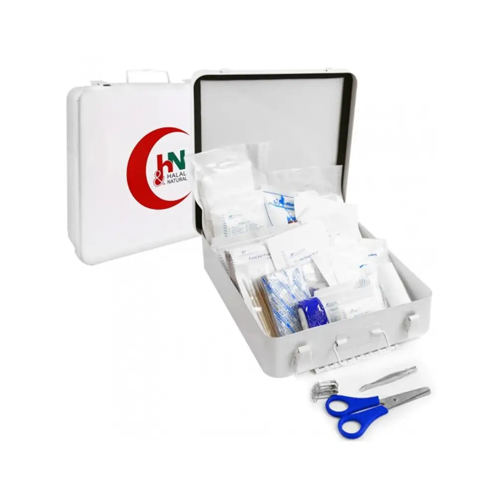 18864-Halal Natural First Aid Metal Box