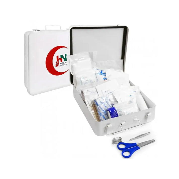 18864-Halal Natural First Aid Metal Box