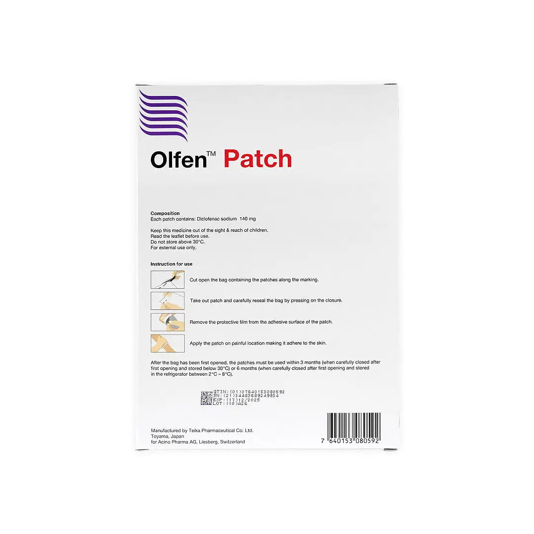 OLFEN 5 PATCHES