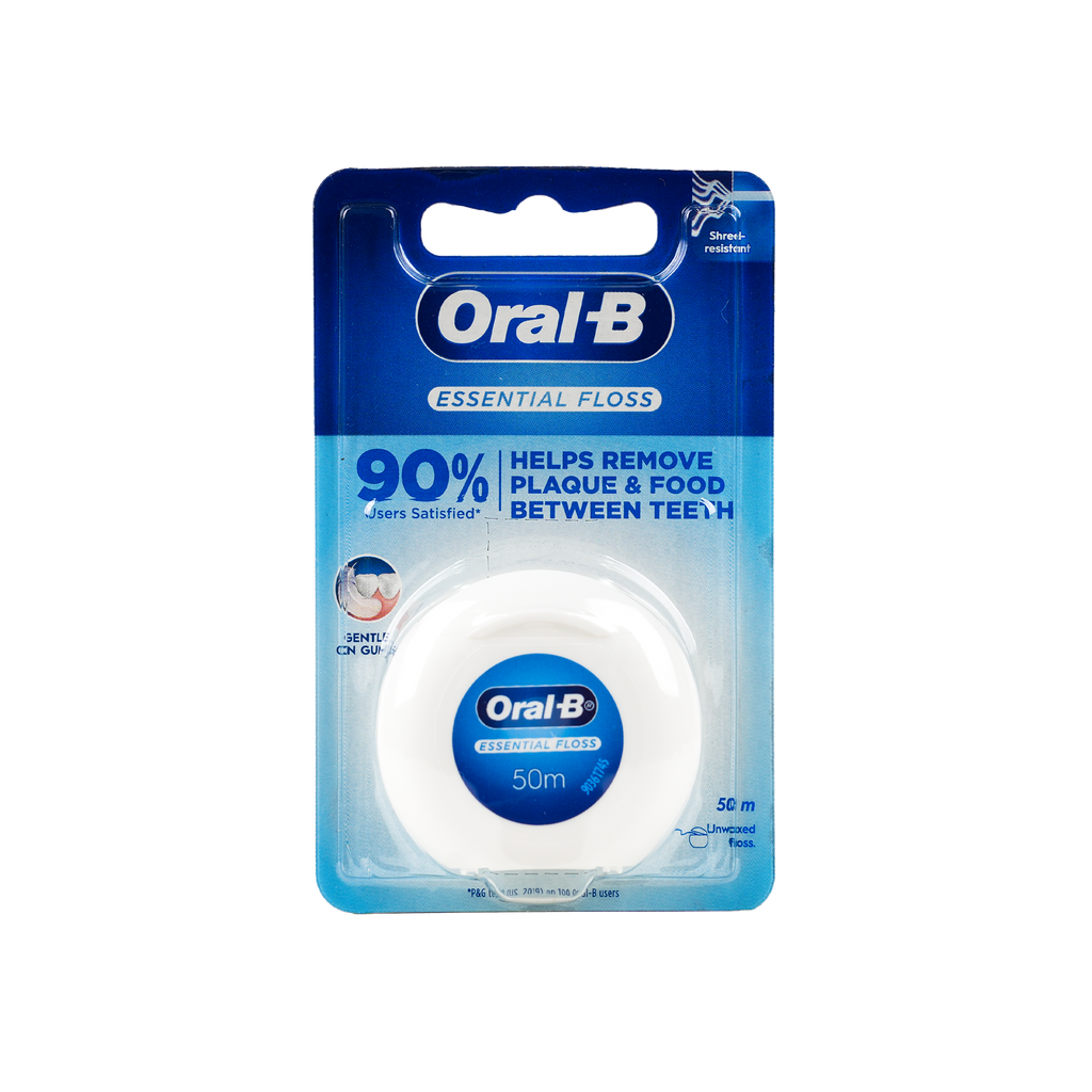 ORAL-B ESSENTIAL FLOSS UNWAXED 514705