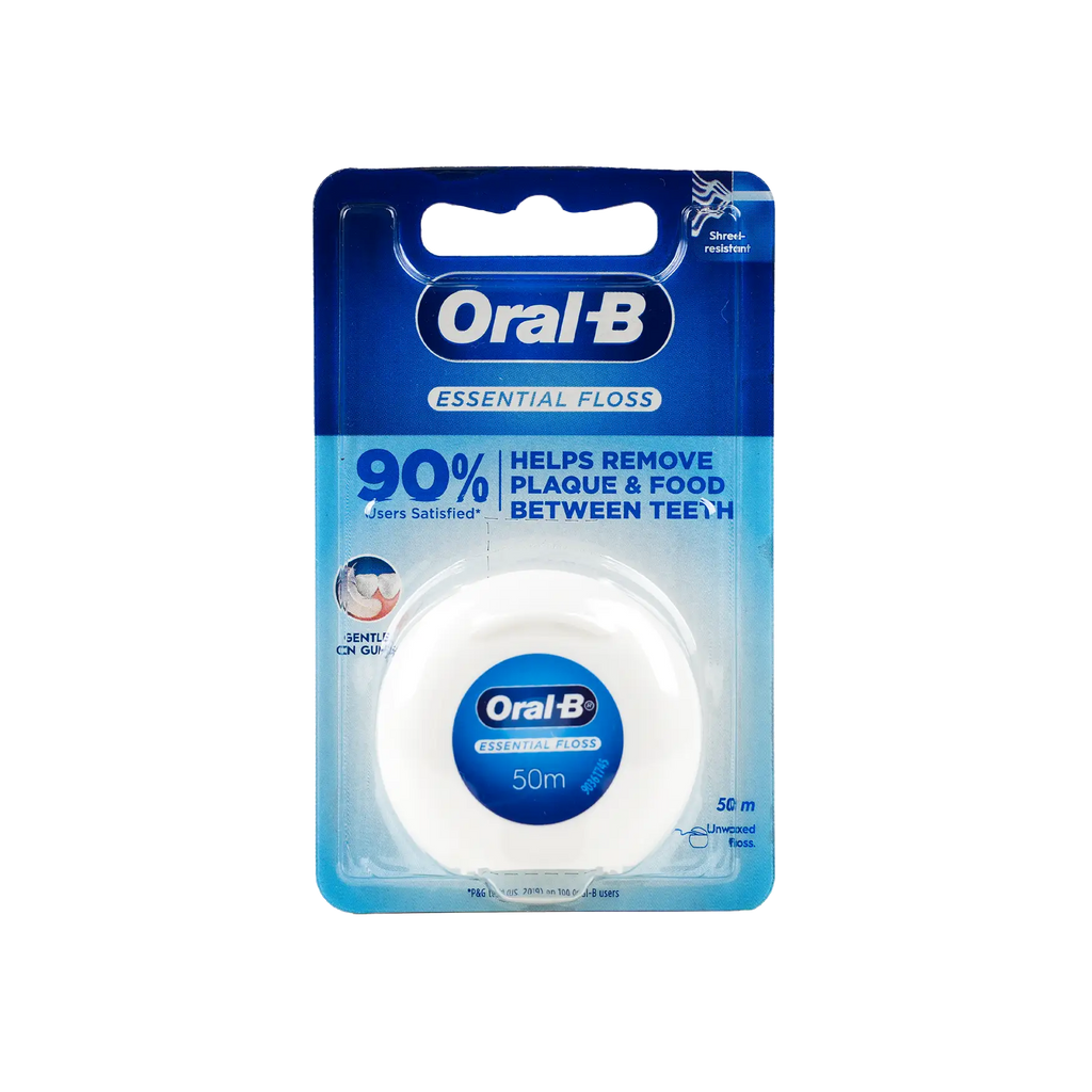 Oral-B Essential Floss Unwaxed 50m-514705