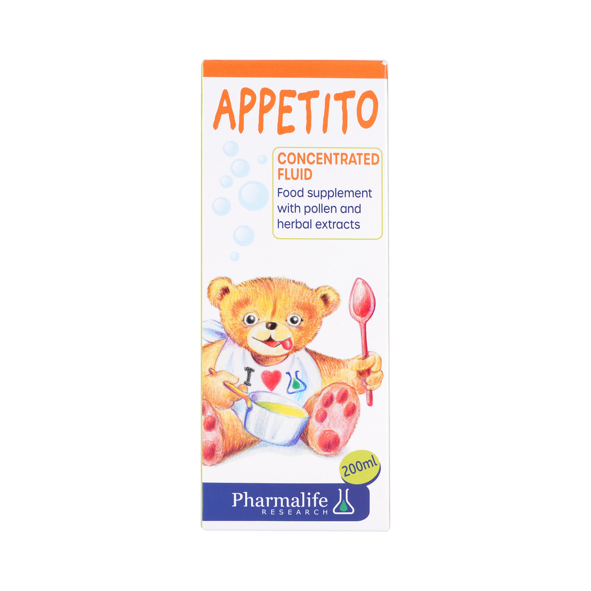 18938-Appetito Concentrated Fluid Syrup 200Ml 