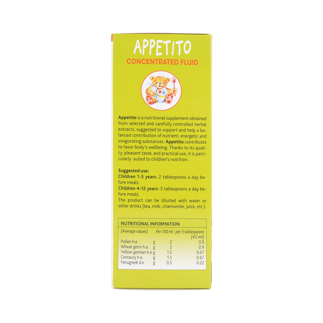 18938-Appetito Concentrated Fluid Syrup 200Ml +1