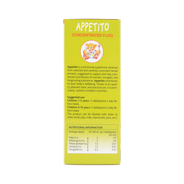 18938-Appetito Concentrated Fluid Syrup 200Ml +1