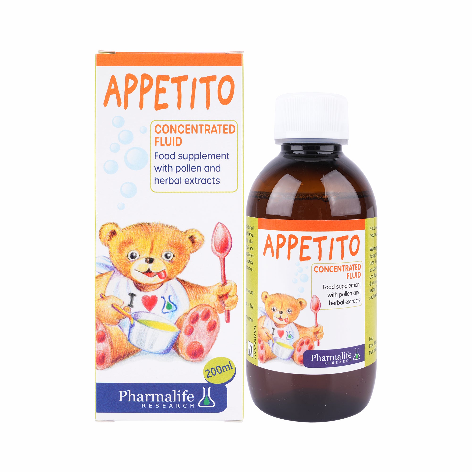 18938-Appetito Concentrated Fluid Syrup 200Ml +4