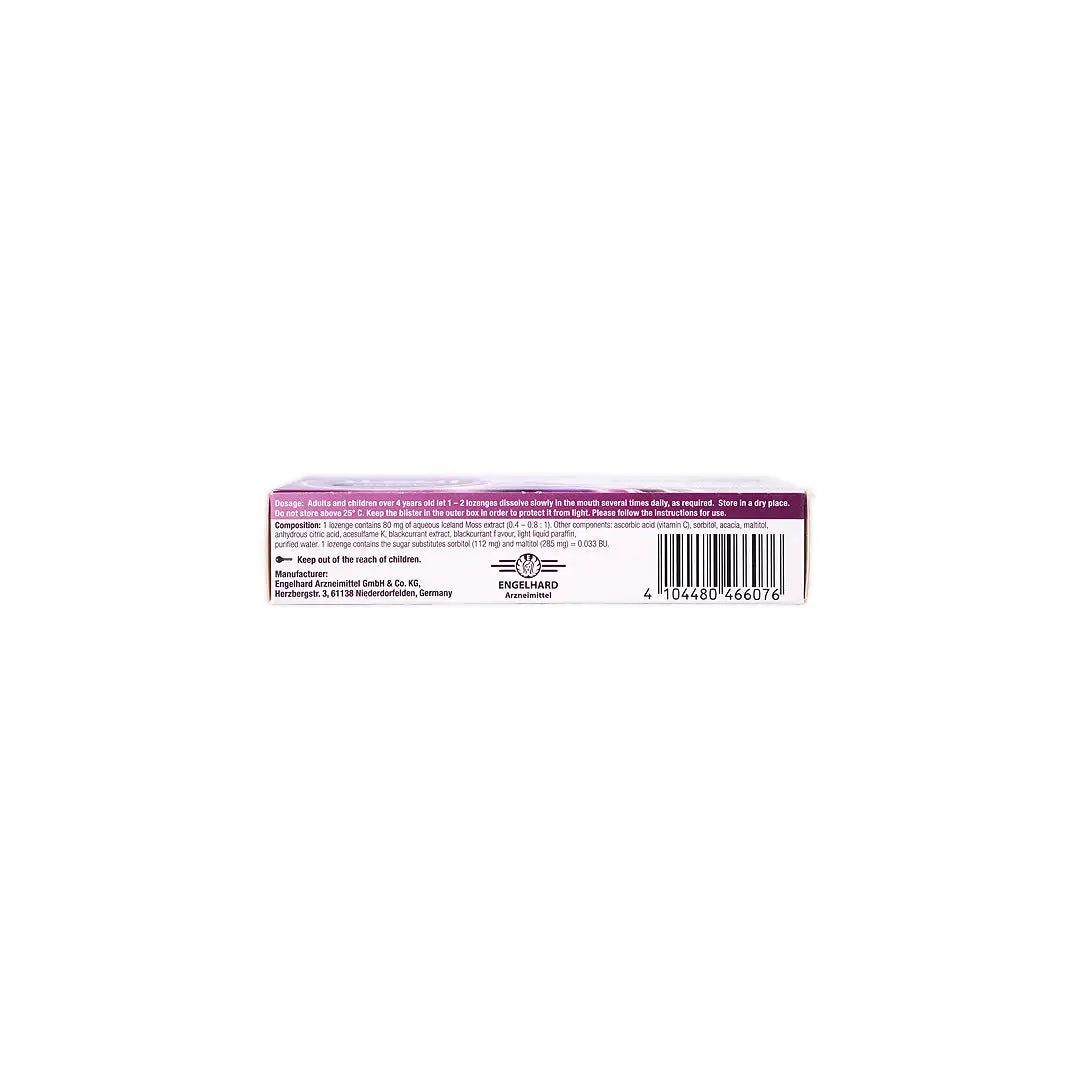 ISLA CASSIS LOZENGES 30PCS