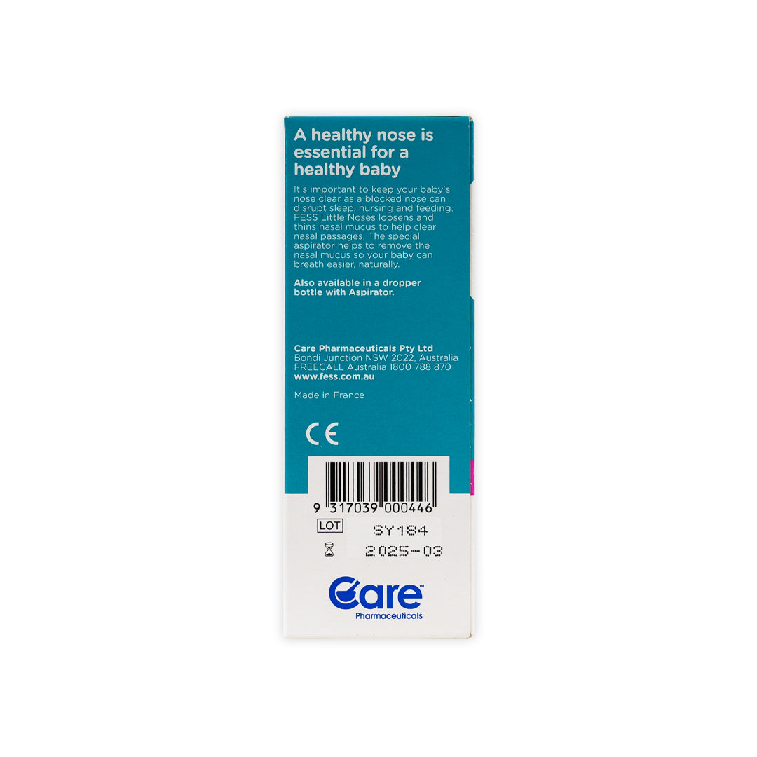 FESS LITTLE SALINE NASAL SPRAY & ASPIRATOR 15ML