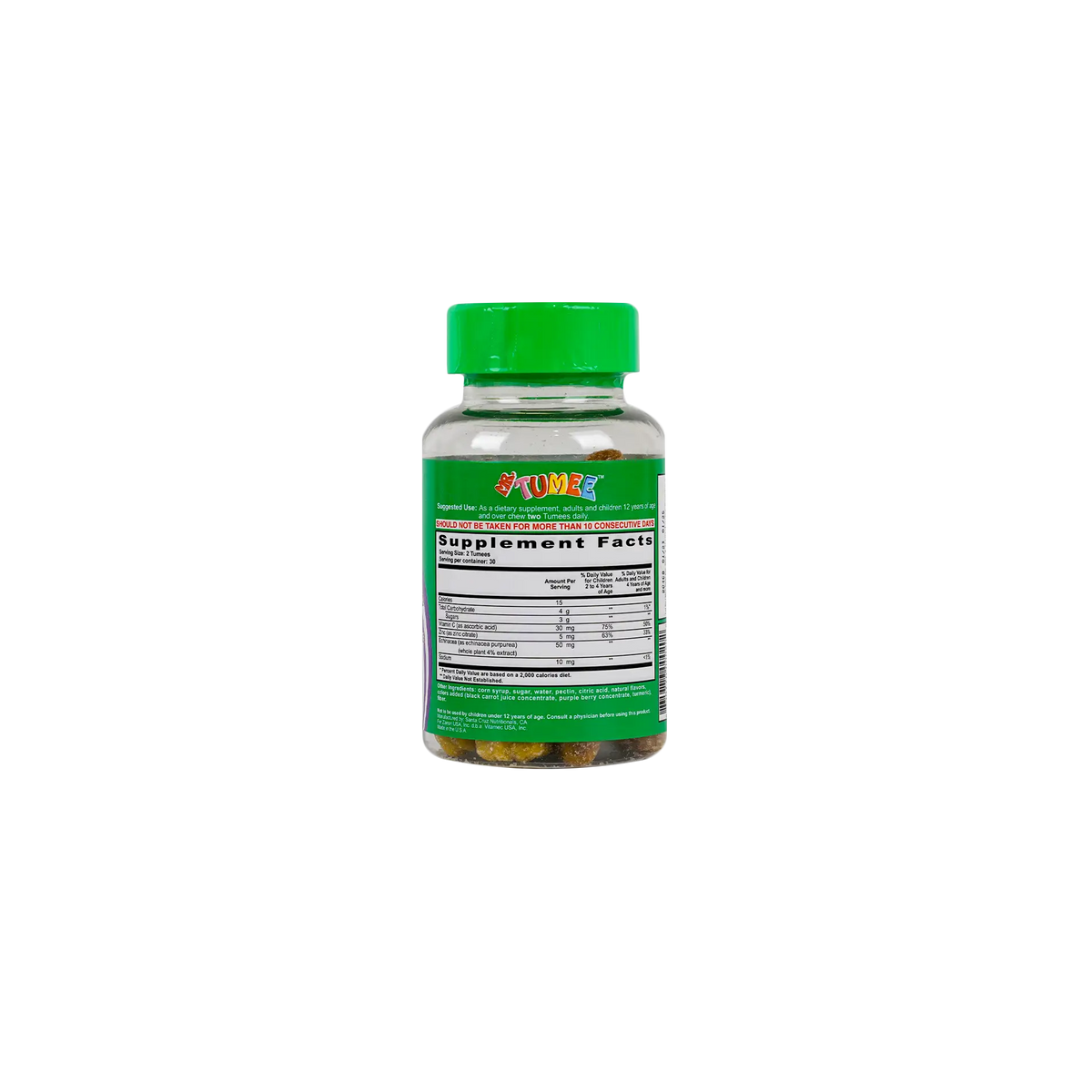 19003-Mr Tumee Echinacea+Vit-C+Zinc 60 Gummies +1