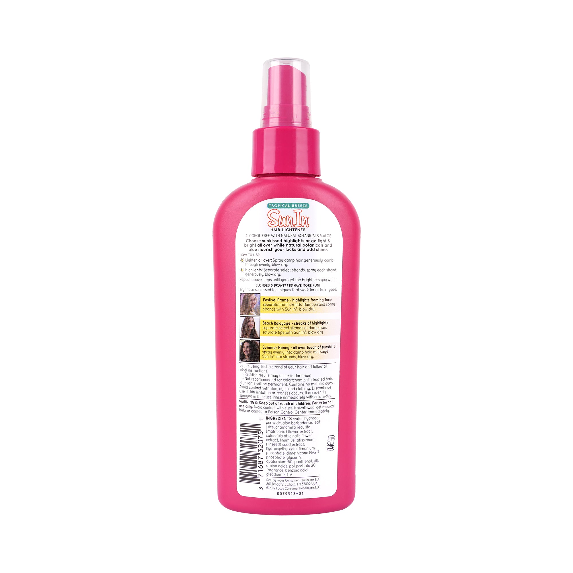 19169-Sun In Tropical Breeze Hair Spray 138Ml +2