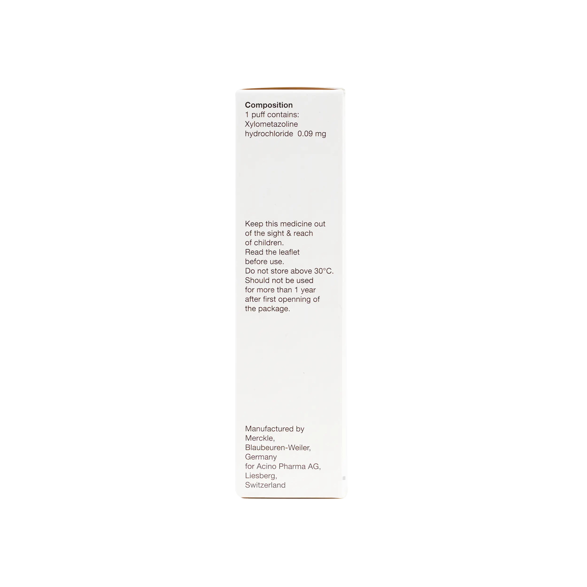 Xylo-Acino 0.1% N. Spray 10Ml