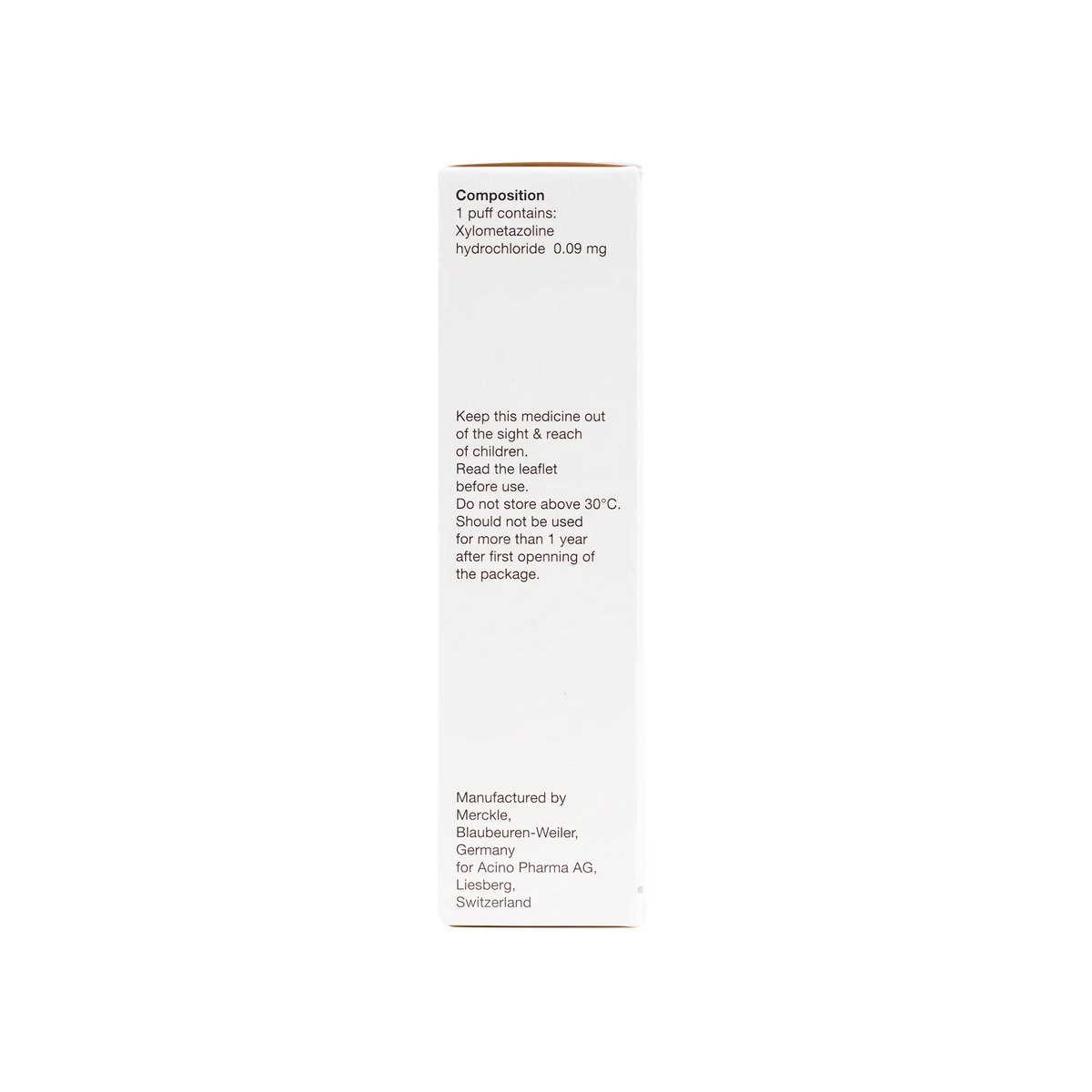 19243-Xylo-Acino 0.1% N. Spray 10Ml +1