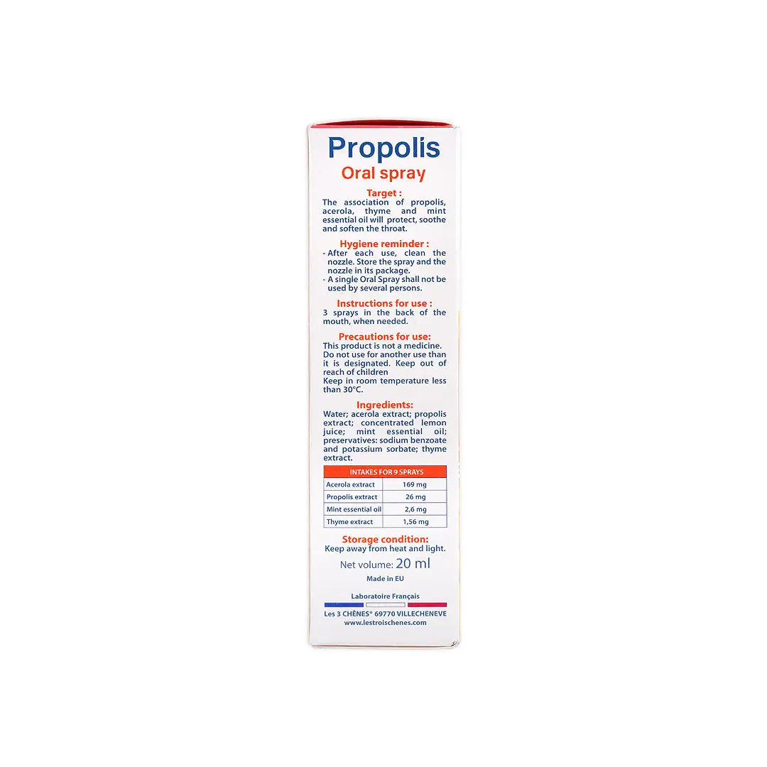 3CHENES PROPOLIS ORAL SPRAY 20 ML