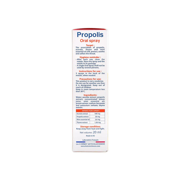 19246-3Chenes Propolis Oral Spray 20 Ml +6