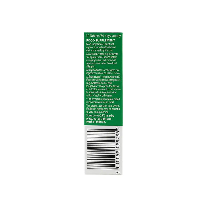 19260-Vitabiotics Pregnacare &amp; Folic Acid 30Tab +2
