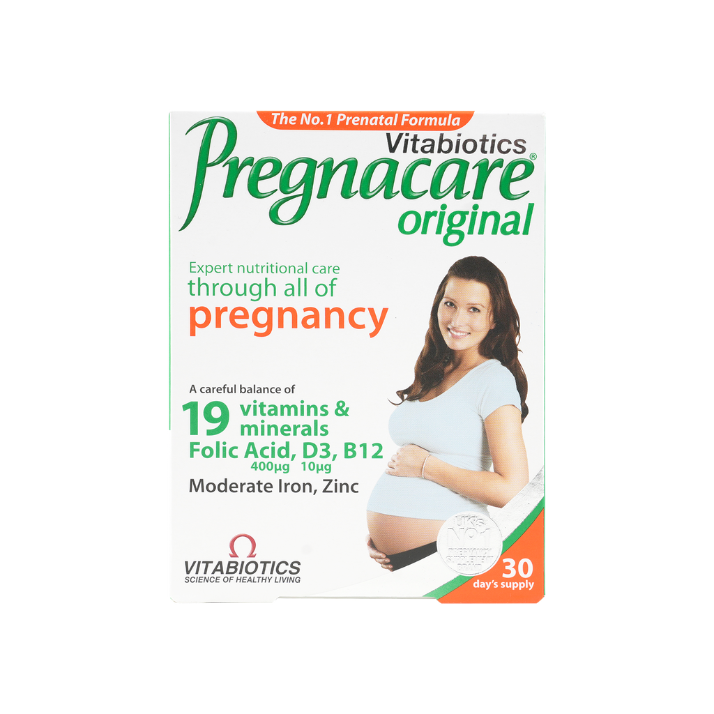 VITABIOTICS PREGNACARE & FOLIC ACID 30TAB