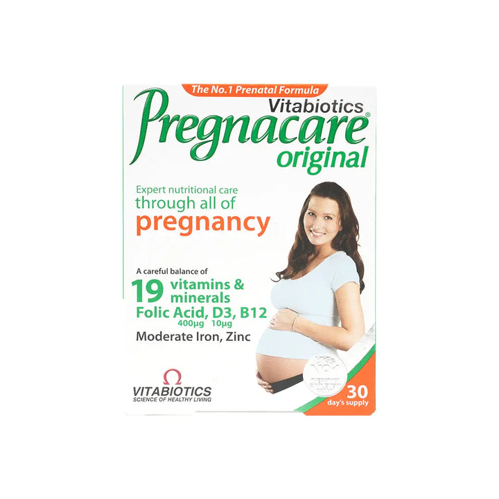 19260-Vitabiotics Pregnacare &amp; Folic Acid 30Tab
