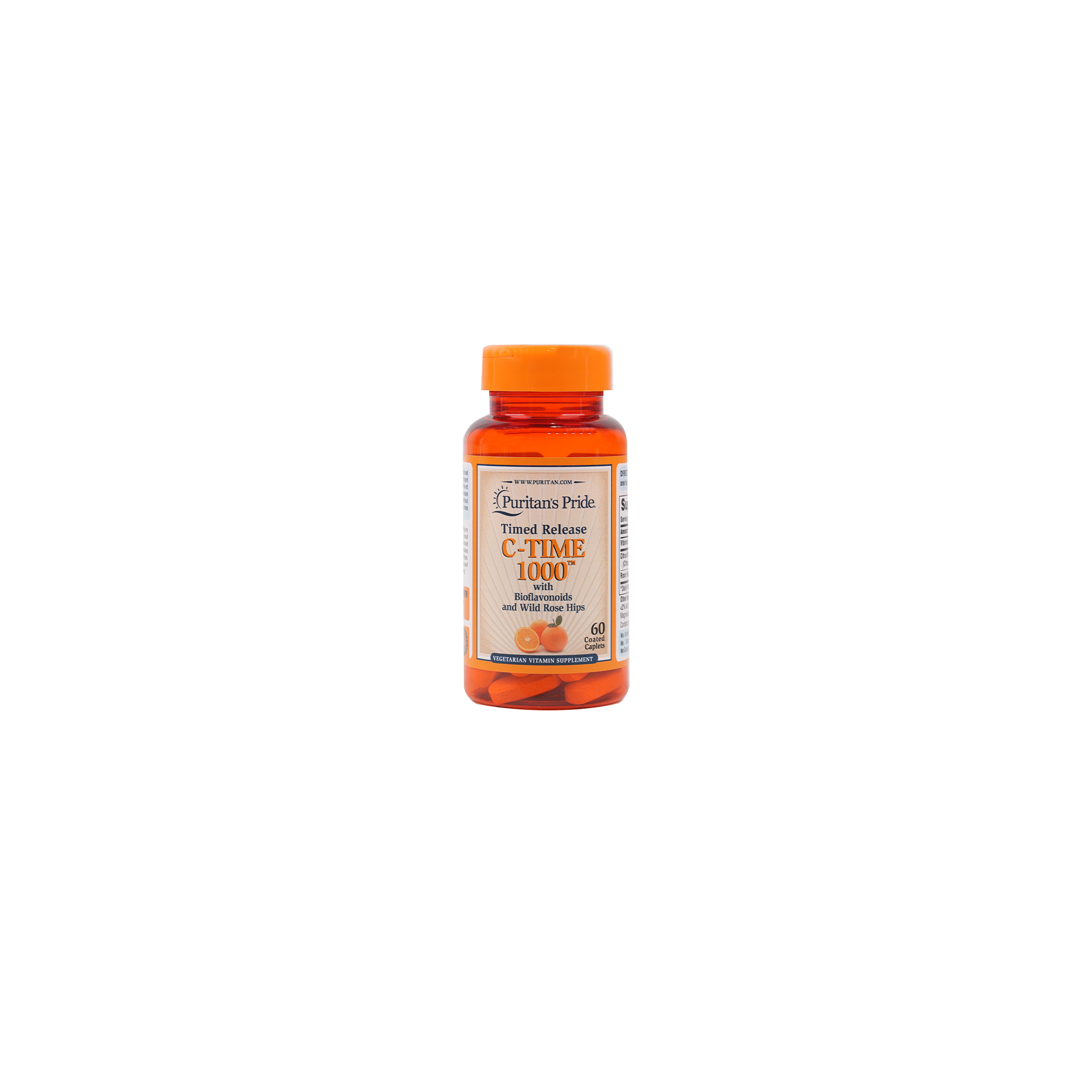 PURITANS PRIDE VIT C 1000 & ROSEHIPS 60 CAPSULS