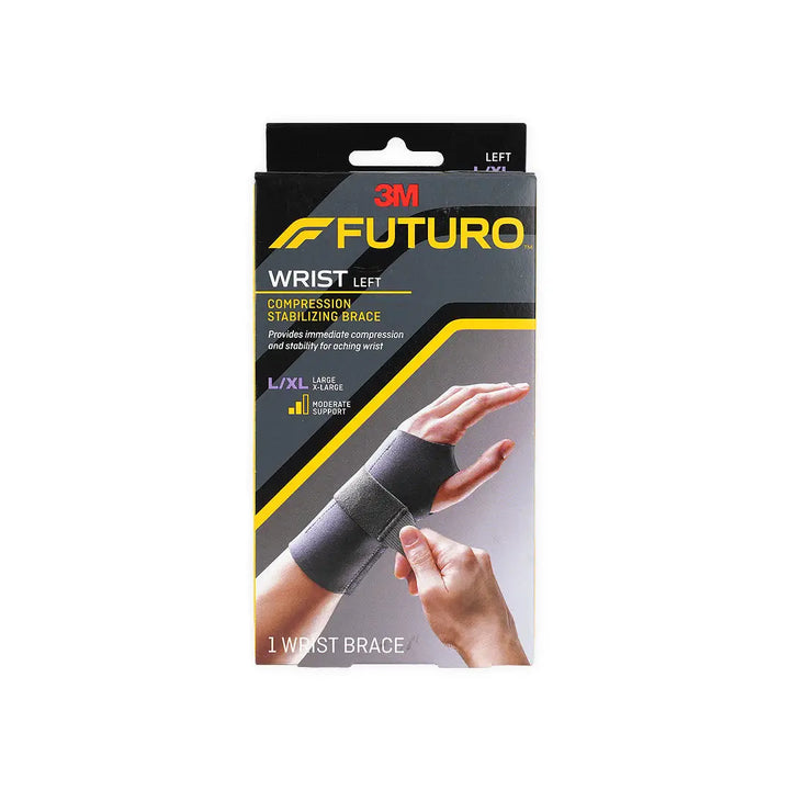 19306-Futuro Wrist Compression Stabilizing Brace Left-48403 L/XL