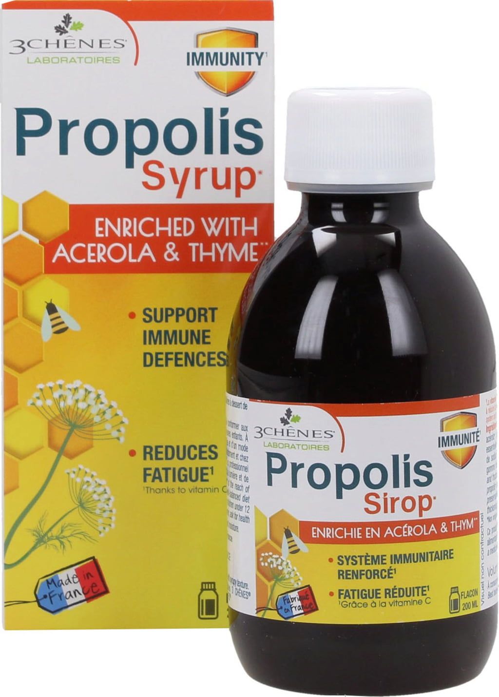 3CHENES PROPOLIS SYRUP 200 ML