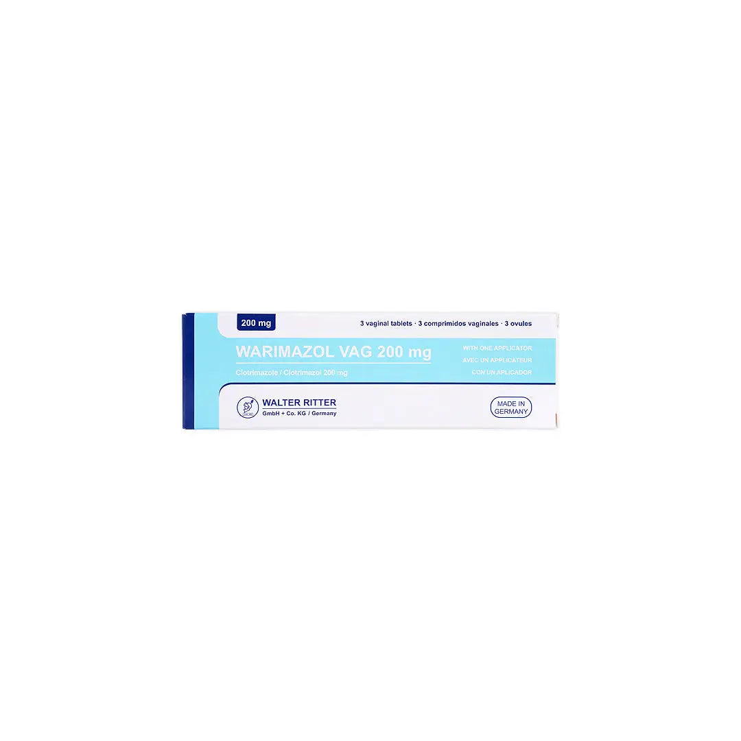 WARIMAZOL VAGINAL 200MG 3 TABLETS