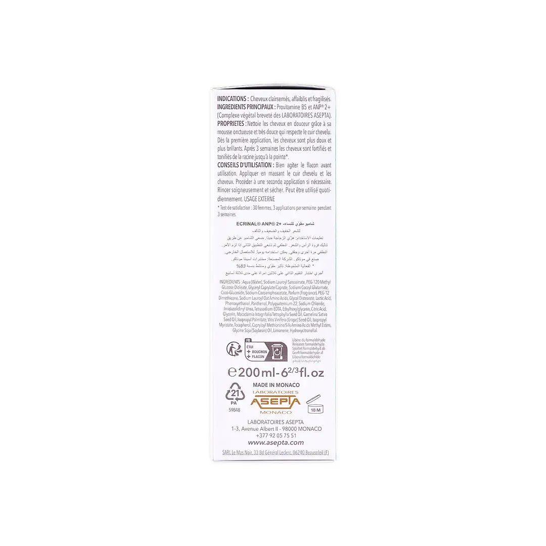 Ecrinal Anp Shampoo Women 200 Ml