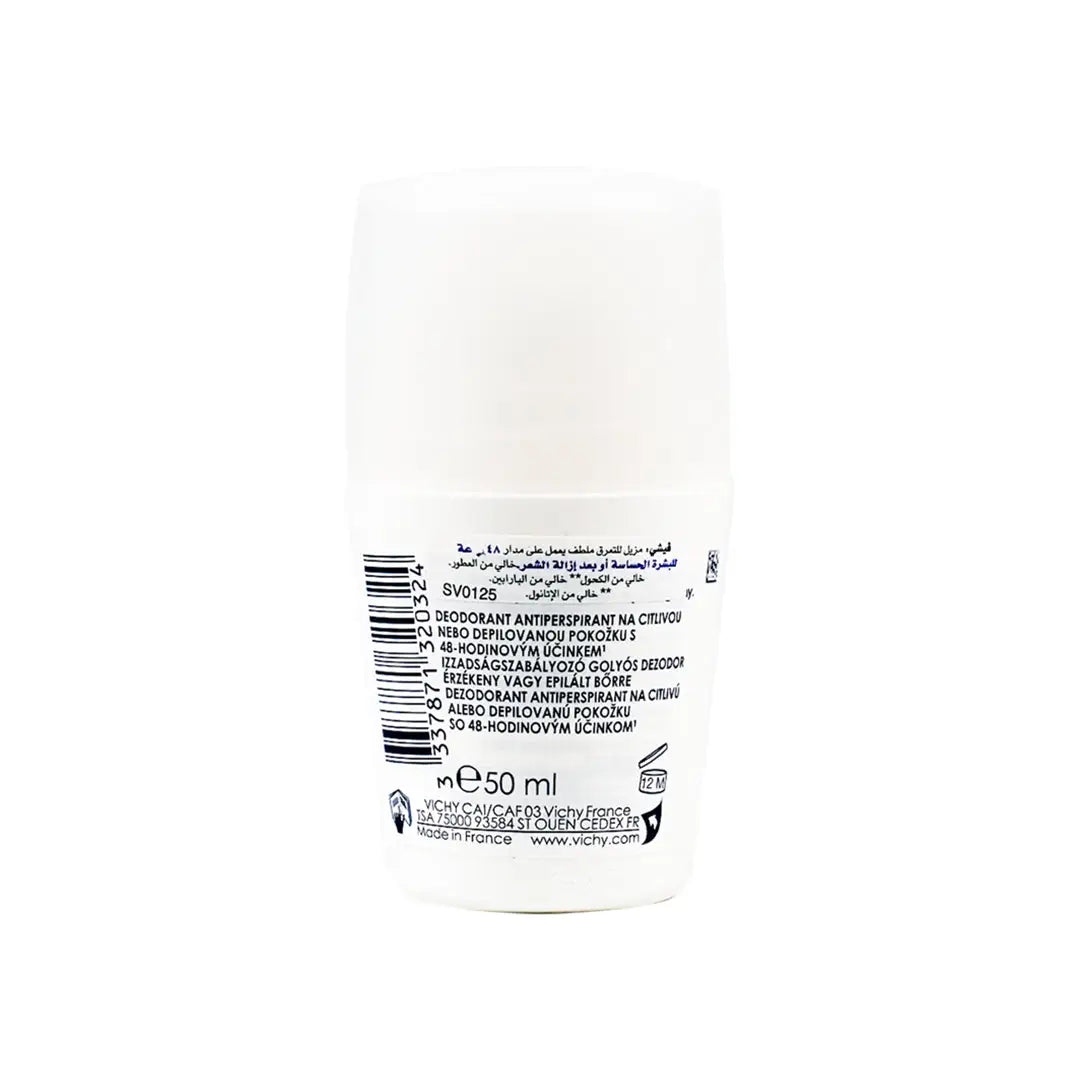 19473-Vichy Deodorant Roll Sensitive 48h 50ml +1